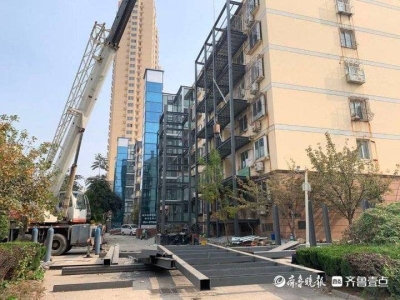 济南老楼加装电梯今年计划增加200部电梯